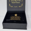 Half Round Top Personalised Engraved Black Acrylic Plaque